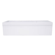 Nantucket Sinks 36 Inch Italian Farmhouse Fireclay Sink with Built-In Drainboard FCFS36-DB - view 4