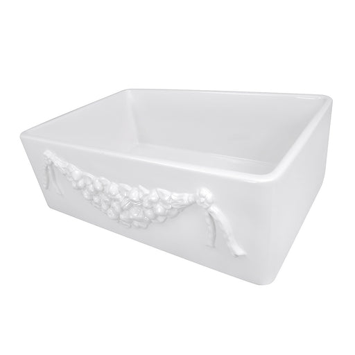 Nantucket Sinks 30.25 Inch Italian Farmhouse Fireclay Sink Garland-30W - view 2