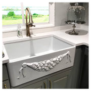 Nantucket Sinks 30.25 Inch Italian Farmhouse Fireclay Sink Garland-30W - view 6