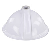 Nantucket Sinks Glazed Bottom 13 Inch X 10 Inch Undermount Ceramic Sink In White GB-13x10-W - view 5