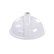Nantucket Sinks 15 Inch x 12 Inch Glazed Bottom Undermount GB-15x12-W Oval Ceramic Sink In White - view 2