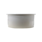Nantucket Sinks 18 inch Fireclay Round Bar-Prep Sink - White Hyannis-18 - view 4