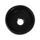 Nantucket Sinks 18 inch Fireclay Round Bar-Prep Sink - Matte Black Hyannis-18MB