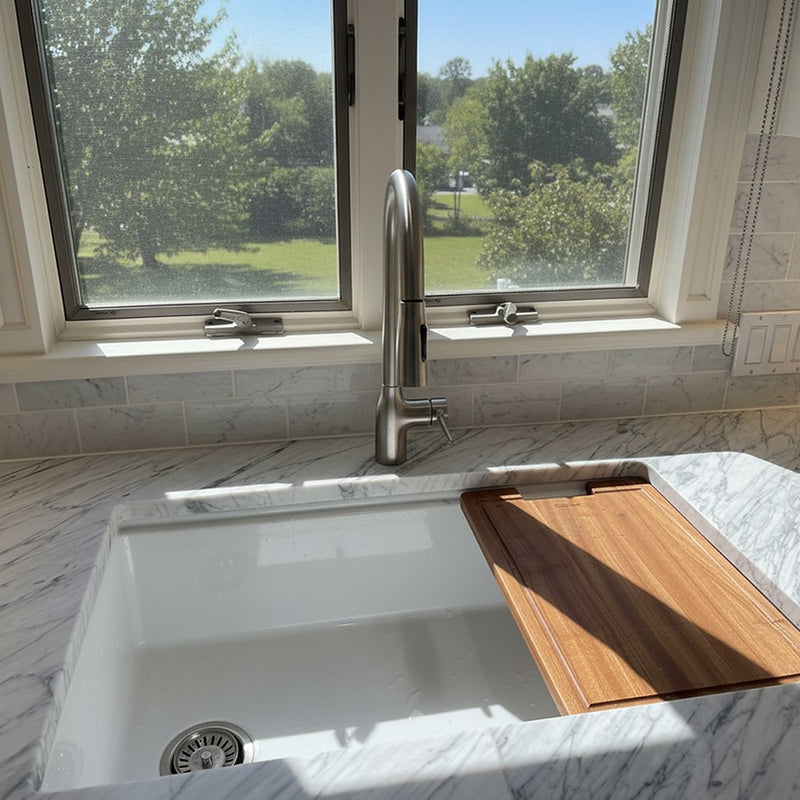 Nantucket Sinks KFPD16BRS Pull-Down Faucet with Contemporary Styling - view 9