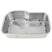 Nantucket Sinks MOBYXL-16 Single Bowl Oblong Undermount Stainless Steel Kitchen Sink, 16 Gauge - view 2