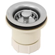 Nantucket Sinks Junior Duo Bar Sink Drain In Stainless Steel NS-403SS - view 2