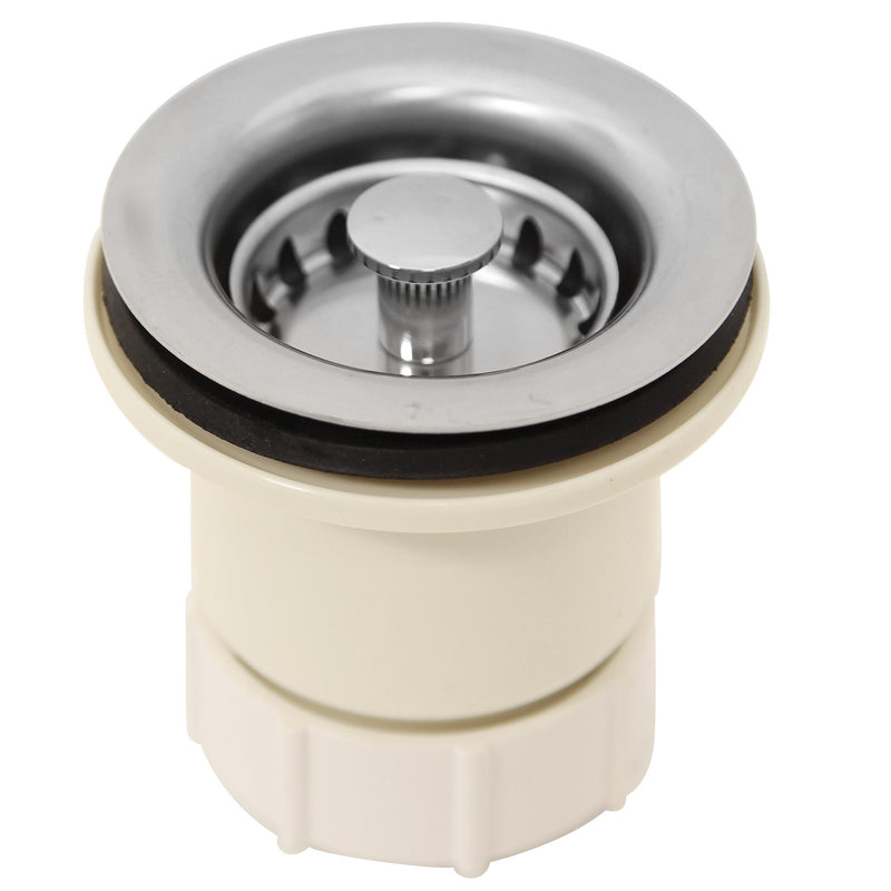 Nantucket Sinks Junior Duo Bar Sink Drain In Stainless Steel NS-403SS - view 2