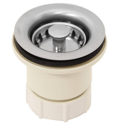 Nantucket Sinks Junior Duo Bar Sink Drain In Stainless Steel NS-403SS - view 2