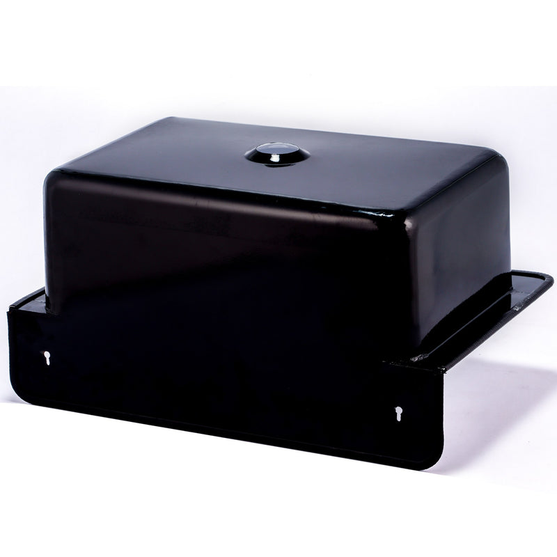 Nantucket Sinks 20-inch Wallmount Bucket Sink No Overflow - Black NS-ACBS20-BLKW - view 4