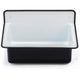 Nantucket Sinks 20-inch Wallmount Bucket Sink No Overflow - Black NS-ACBS20-BLKW