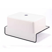 Nantucket Sinks 20-inch Wallmount Bucket Sink No Overflow - White NS-ACBS20-WW - view 4