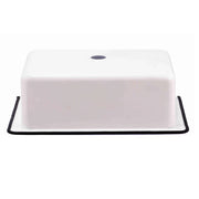 Nantucket Sinks 20-inch Wallmount Bucket Sink No Overflow - White NS-ACBS20-WW - view 5