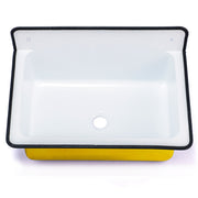 Nantucket Sinks 20-inch Wallmount Bucket Sink No Overflow - Yellow NS-ACBS20-YLWW - view 3