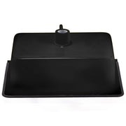 Nantucket Sinks 20-inch Wallmount Bucket Sink With Overflow - Black NS-ACBS20OF-BLKW - view 4