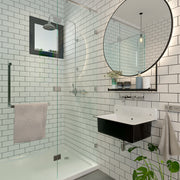 Nantucket Sinks 20-inch Wallmount Bucket Sink With Overflow - Black NS-ACBS20OF-BLKW - view 5