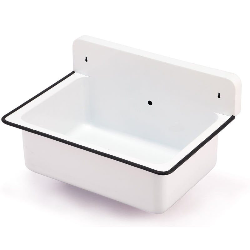 Nantucket Sinks 20-inch Wallmount Bucket Sink With Overflow - Pink NS-ACBS20OF-PNKW - view 2