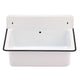 Nantucket Sinks 20-inch Wallmount Bucket Sink With Overflow - Pink NS-ACBS20OF-PNKW