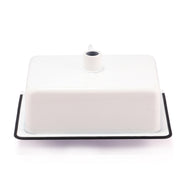 Nantucket Sinks 20-inch Wallmount Bucket Sink With Overflow - White NS-ACBS20OF-WW - view 4