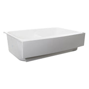 Nantucket Sinks Retrofit Glacierstone Double Bowl EZApron Kitchen Sink NS-GSEZA32D - view 5