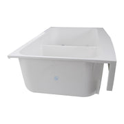 Nantucket Sinks Retrofit Glacierstone Double Bowl EZApron Kitchen Sink NS-GSEZA32D - view 6