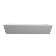 Nantucket Sinks Rectangle White Glacierstone Sink NS-GSTR24 - view 5