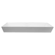 Nantucket Sinks Rectangle White Glacierstone Sink NS-GSTR36 - view 3