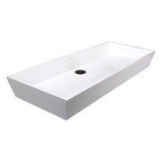 Nantucket Sinks Rectangle White Glacierstone Sink NS-GSTR36 - view 4