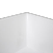 Nantucket Sinks Rectangle White Glacierstone Sink NS-GSTR36 - view 5