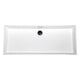 Nantucket Sinks Rectangle White Glacierstone Sink NS-GSTR36