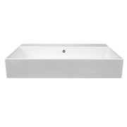 Nantucket Sinks 28 inch Fireclay Wallmount/Console Mount Bathroom Sink NS-NPCS28W - view 3