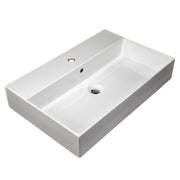 Nantucket Sinks 28 inch Fireclay Wallmount/Console Mount Bathroom Sink NS-NPCS28W - view 5