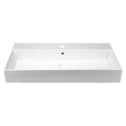 Nantucket Sinks 36 inch Fireclay Wallmount/Console Mount Bathroom Sink NS-NPCS36W - view 2
