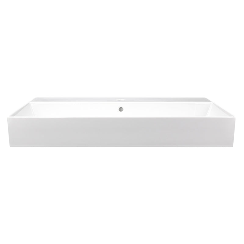 Nantucket Sinks 36 inch Fireclay Wallmount/Console Mount Bathroom Sink NS-NPCS36W - view 4