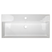 Nantucket Sinks 36 inch Fireclay Wallmount/Console Mount Bathroom Sink NS-NPCS36W