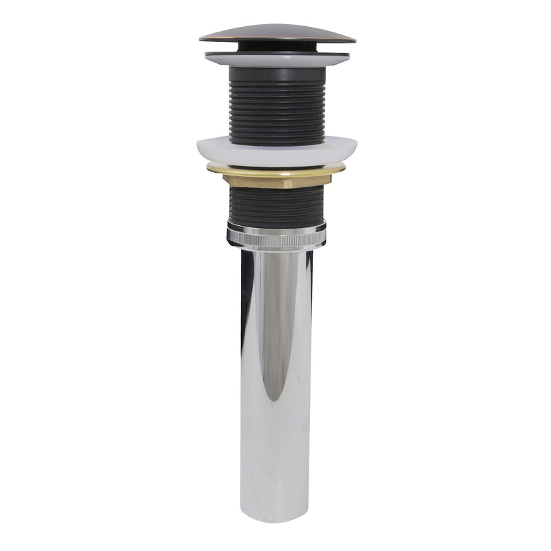 Nantucket Sinks Brushed Finish Oil Rubbed Bronze Umbrella Drain NS-UD-BRORB