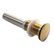 Nantucket Sinks Brushed Gold Finish Umbrella Drain NS-UDBG - view 3