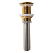 Nantucket Sinks Brushed Gold Finish Umbrella Drain NS-UDBG - view 4