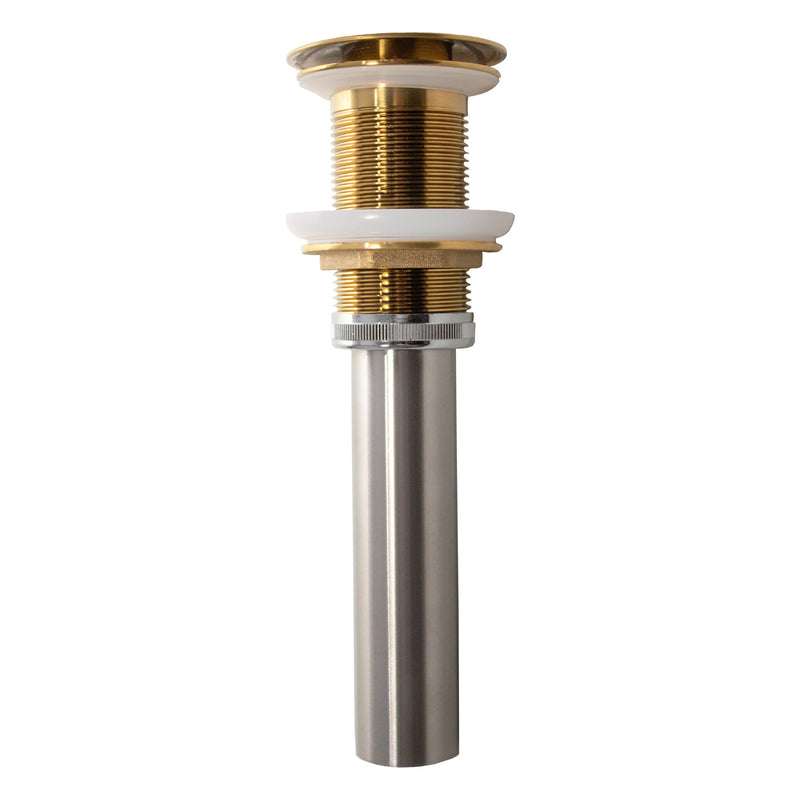 Nantucket Sinks Brushed Gold Finish Umbrella Drain NS-UDBG - view 4
