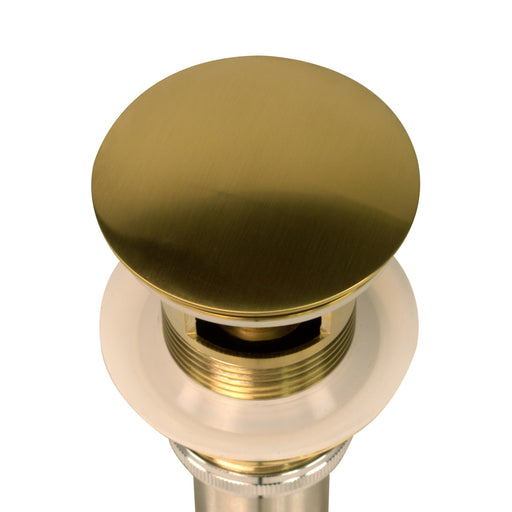 Nantucket Sinks Brushed Gold Finish Umbrella Drain With Overflow NS-UDBG-OF - view 2