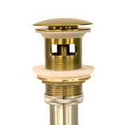 Nantucket Sinks Brushed Gold Finish Umbrella Drain With Overflow NS-UDBG-OF - view 3