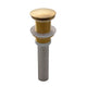 Nantucket Sinks Brushed Gold Finish Umbrella Drain NS-UDBG