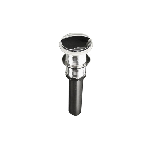 Nantucket Sinks Chrome Finish Umbrella Drain With Overflow NS-UDC-OF