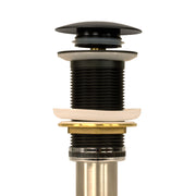 Nantucket Sinks Matte Black Finish Umbrella Drain NS-UDMB - view 3
