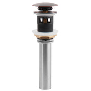 Nantucket Sinks Oil Rubbed Bronze Finish Umbrella Drain With Overflow NS-UDORB-OF - view 3