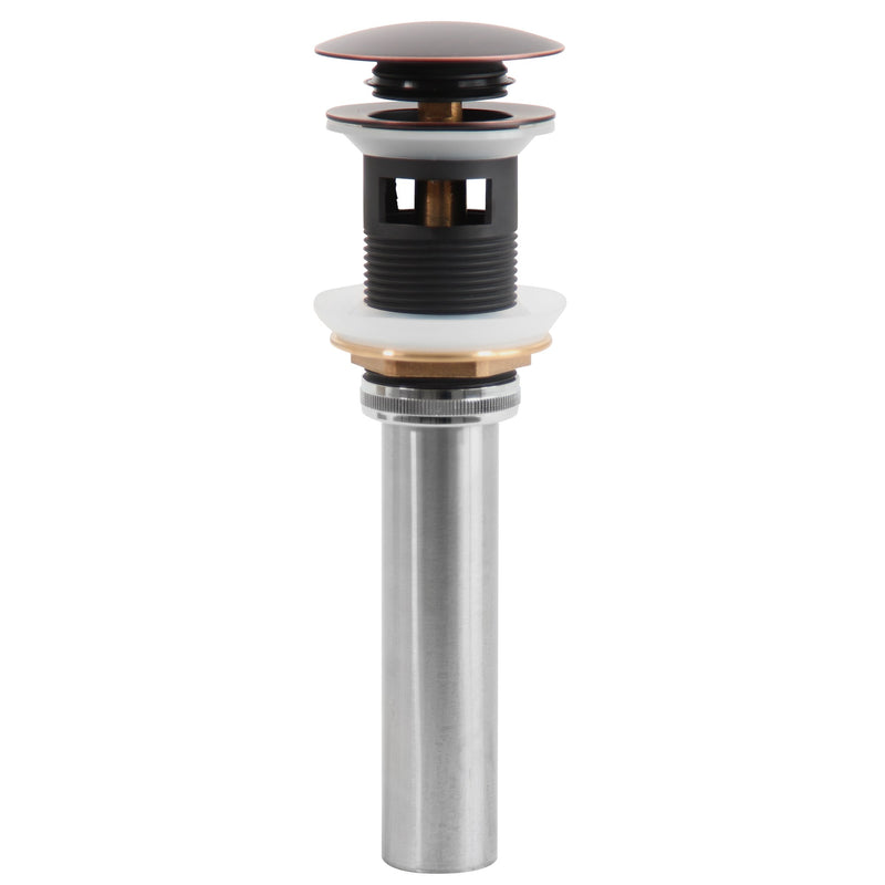 Nantucket Sinks Oil Rubbed Bronze Finish Umbrella Drain With Overflow NS-UDORB-OF - view 3
