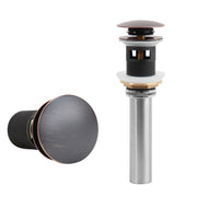 Nantucket Sinks Oil Rubbed Bronze Finish Umbrella Drain With Overflow NS-UDORB-OF