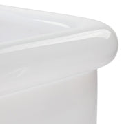 Nantucket Sinks 14-inch Fireclay Wallmount Bath Sink NS-VCDM14-WW - view 5