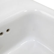 Nantucket Sinks 14-inch Fireclay Wallmount Bath Sink NS-VCDM14-WW - view 6