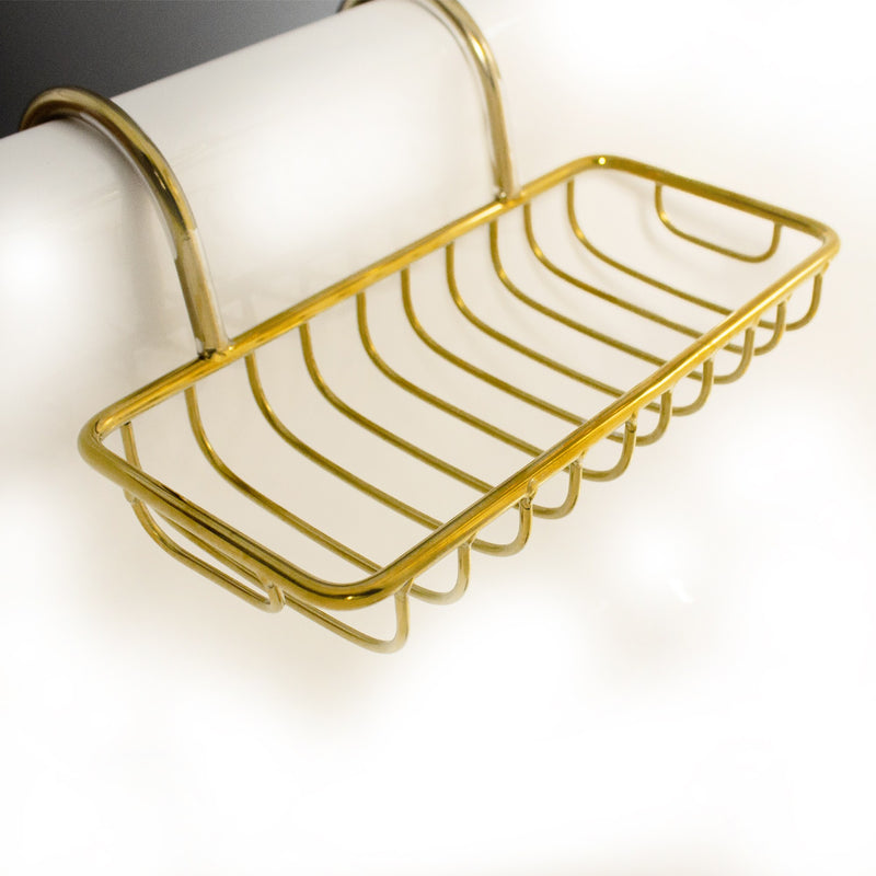 Nantucket Sinks Brass Over-Sink Soap Holder NS-VCSH-BR - view 2