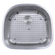 Nantucket Sinks NS03i-16 Sconset 23-Inch D-Bowl Undermount Stainless Steel Kitchen Sink, 16 Gauge
